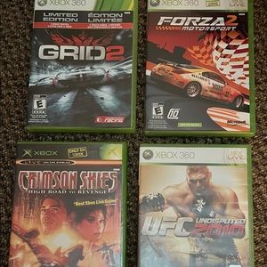 4 Xbox 360 games